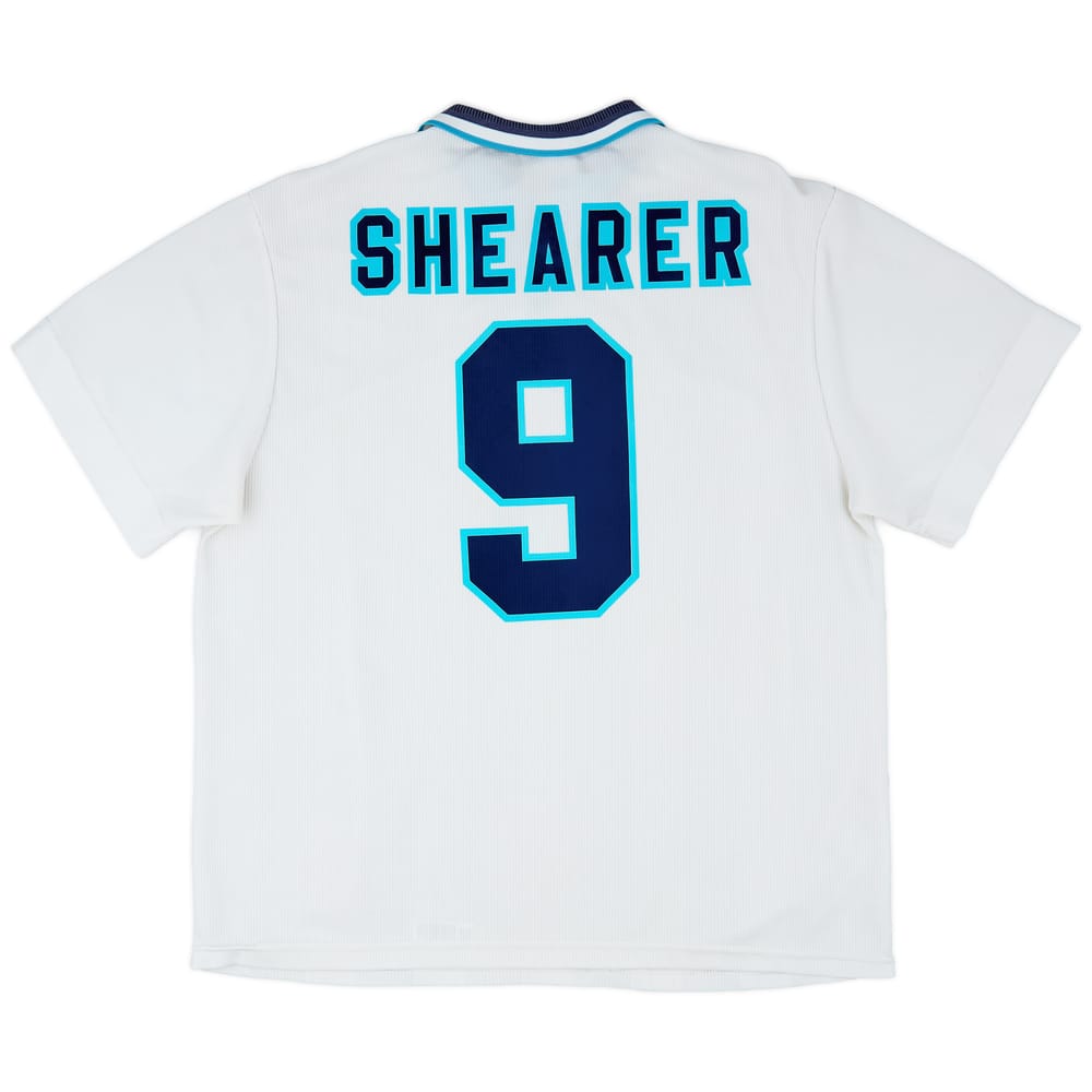1995-97 England Home Shirt Shearer #9 - 6/10 - (XXL)