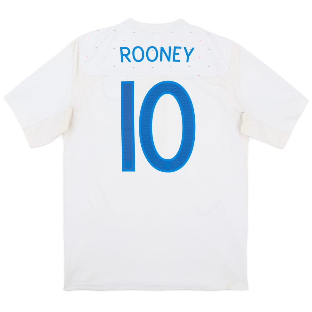 2010-11 England Home Shirt Rooney #10 - 6/10 - (L)