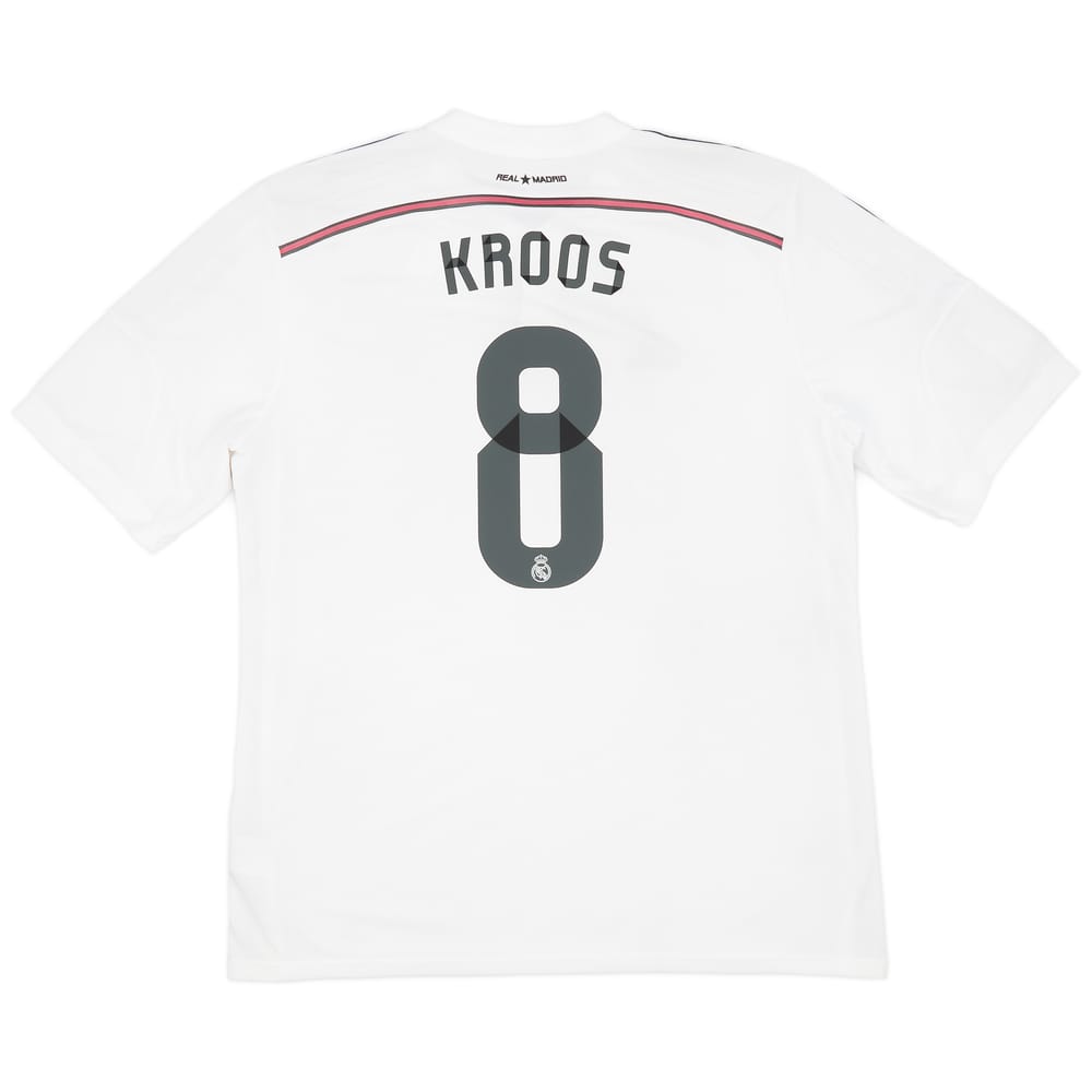 2014-15 Real Madrid Home Kroos #8 (XXL)