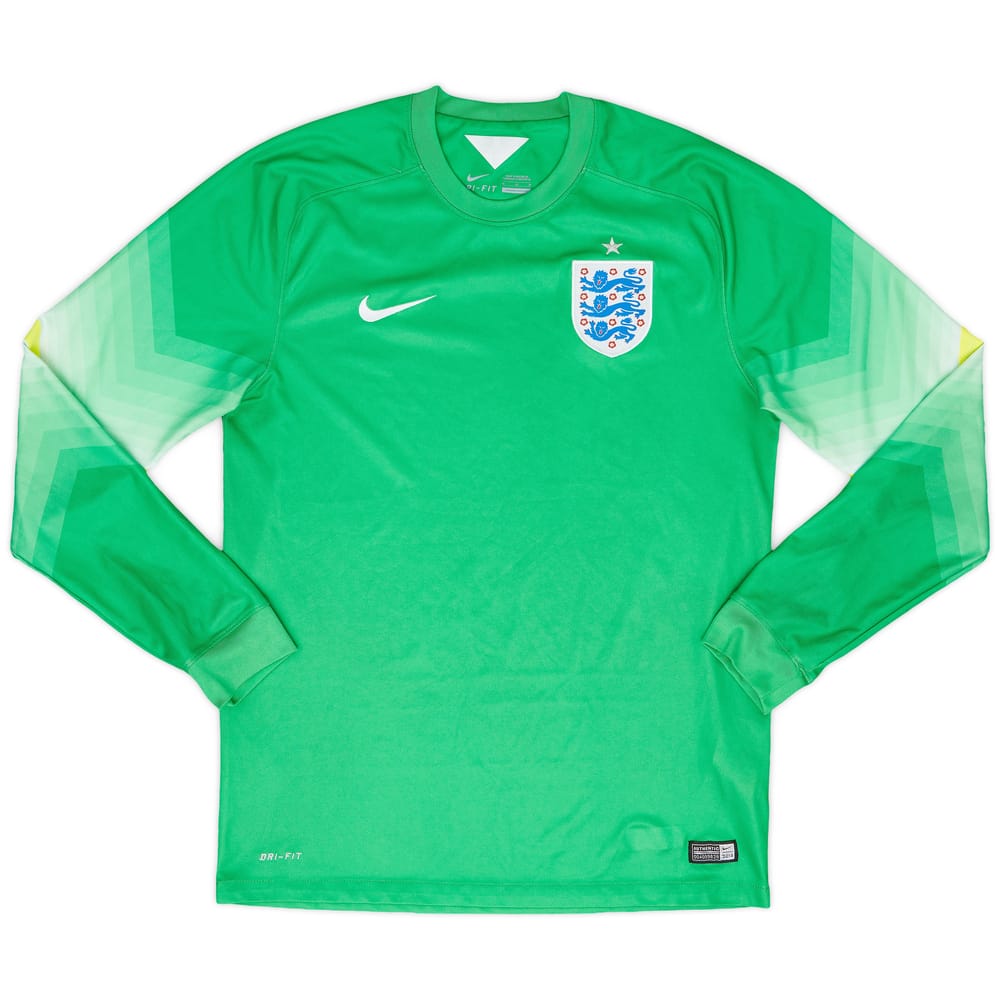 2014-15 England GK Shirt - 9/10 - (M)