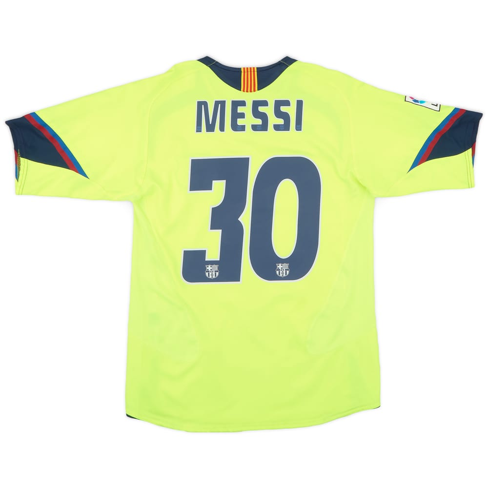 2005-06 Barcelona Away Shirt Messi #30 - 7/10 - (S)
