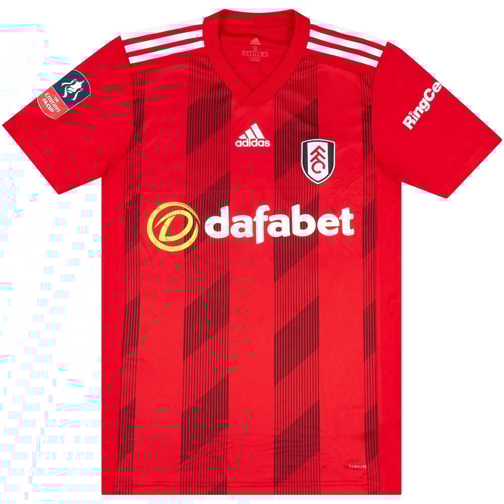 2019-20 Fulham Match Issue FA Cup Away Shirt I.Cavaleiro #19 (v Man City)
