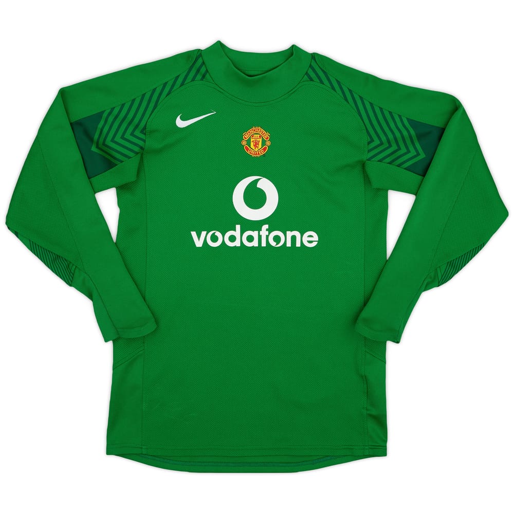 2005-06 Manchester United GK Shirt - 7/10 - (L.Boys)