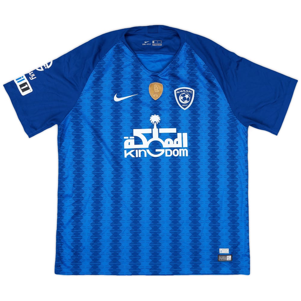 2018-19 Al-Hilal Riyadh Home Shirt - 8/10 - (XL)