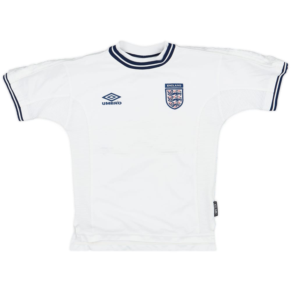 1999-01 England Home Shirt - 7/10 - (M.Boys)