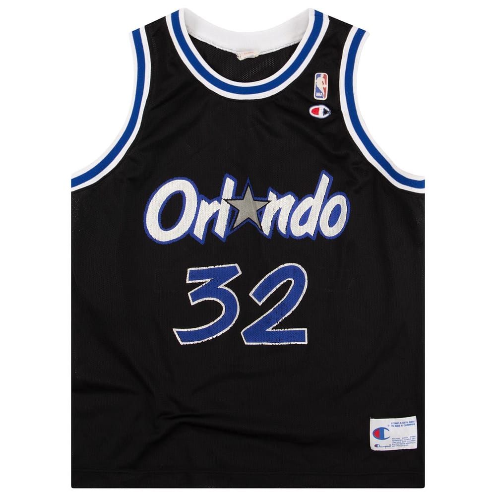 1992-94 Orlando Magic O'Neal #32 Champion Jersey (Away) M