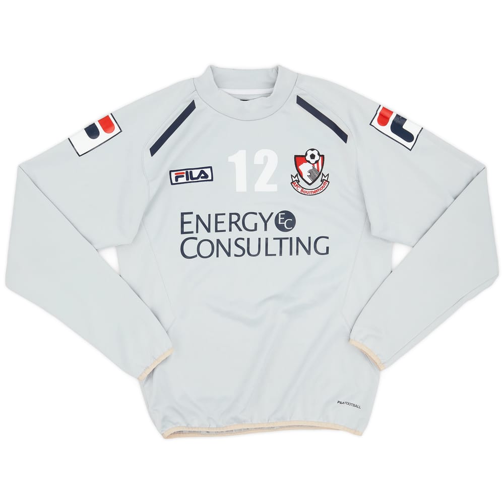 2012-13 Bournemouth Fila Player Issue Training Top - 7/10 - (S)