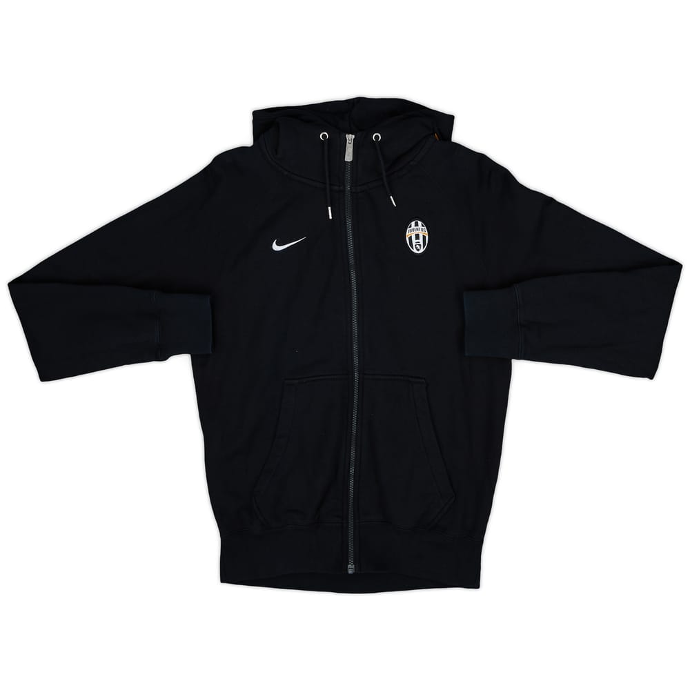 2010-11 Juventus Nike Hooded Track Jacket - 8/10 - (XS)