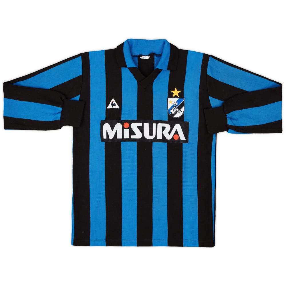 1986-88 Inter Milan Home L/S Shirt - 8/10 - (S)