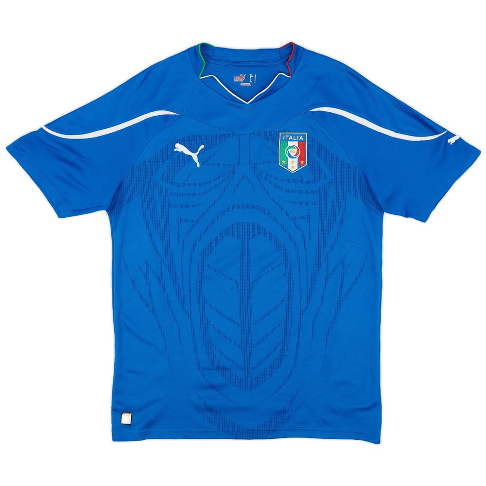 2010-12 Italy Home Shirt - 8/10 - (L)