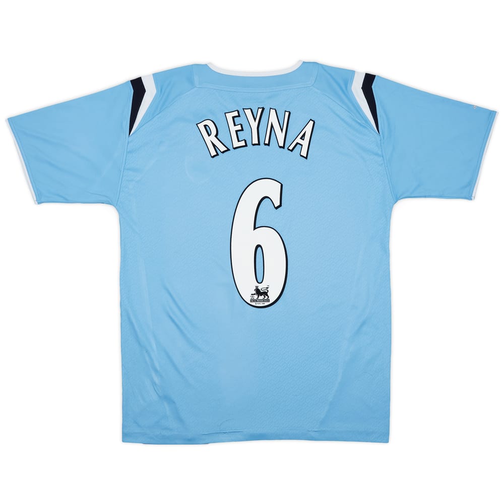 2004-05 Manchester City Home Shirt Reyna #6 - 5/10 - (M)
