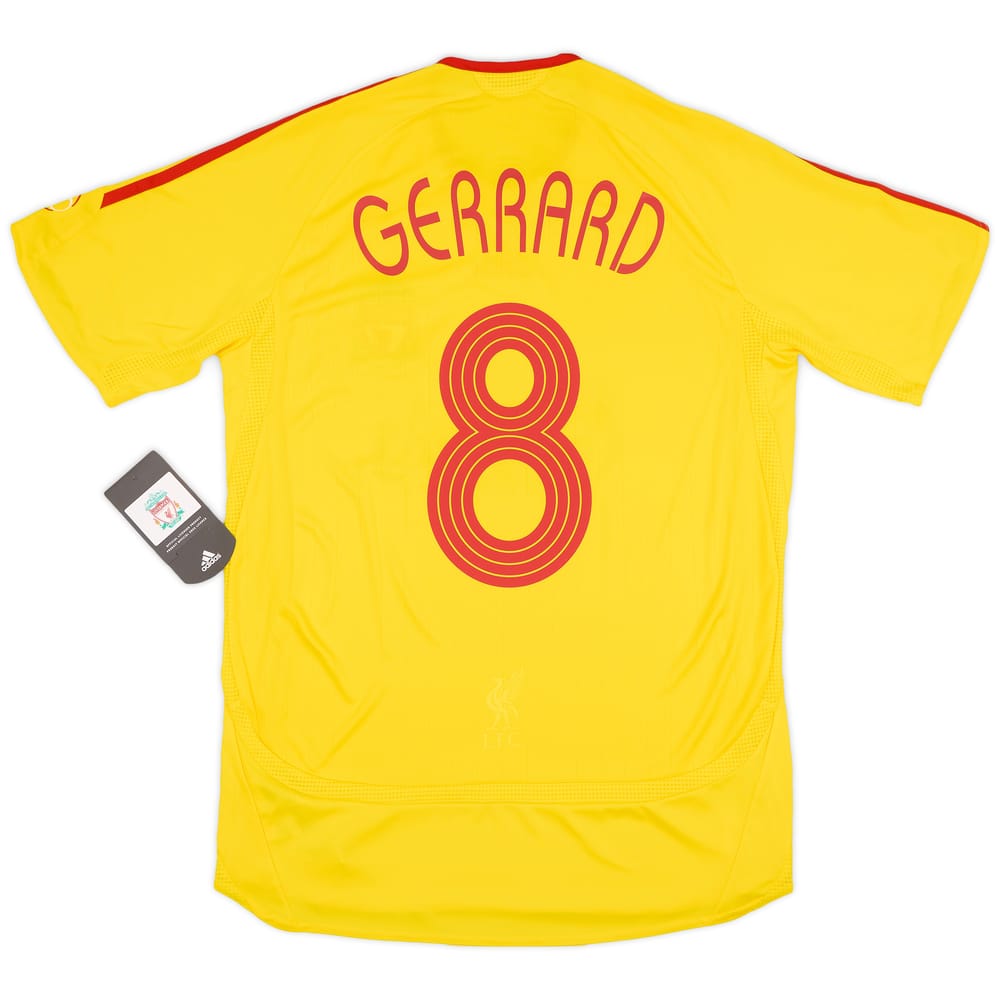 2006-07 Liverpool Away Shirt Gerrard #8 (S)