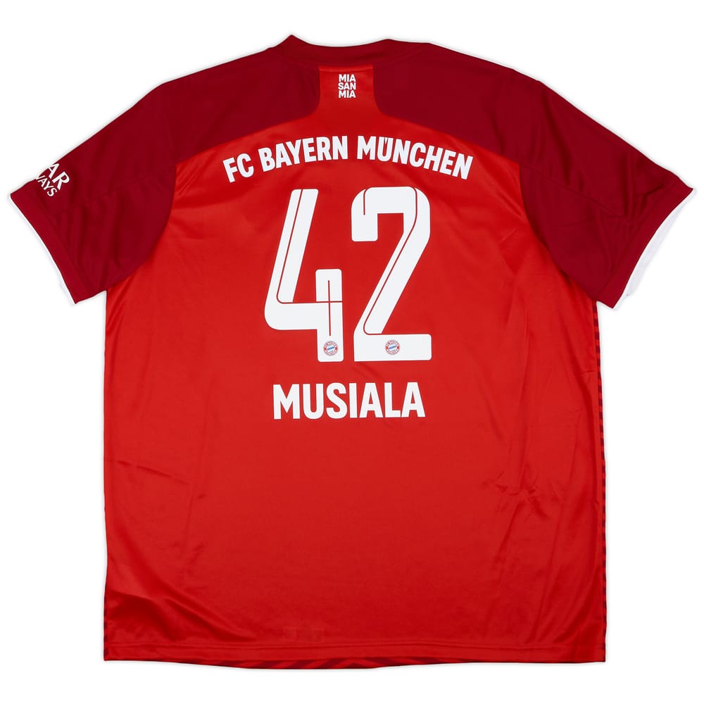 2021-22 Bayern Munich Home Shirt Musiala #42 (XXL)