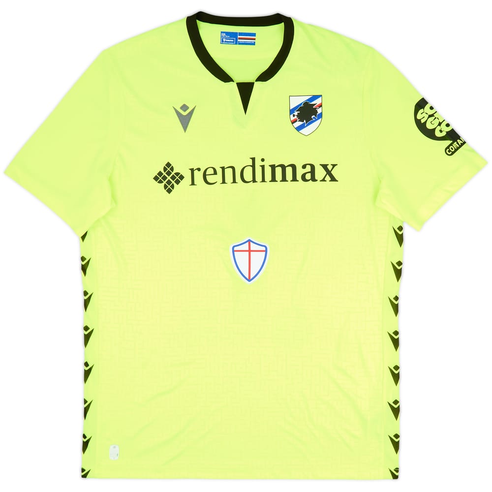 2024-25 Sampdoria GK Home Shirt - 7/10 - (XXL)