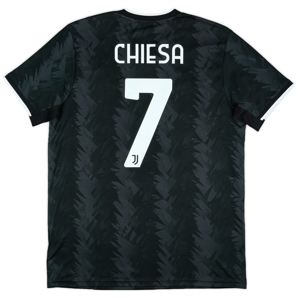 2022-23 Juventus Away Shirt Chiesa #7 - 10/10 - (L)