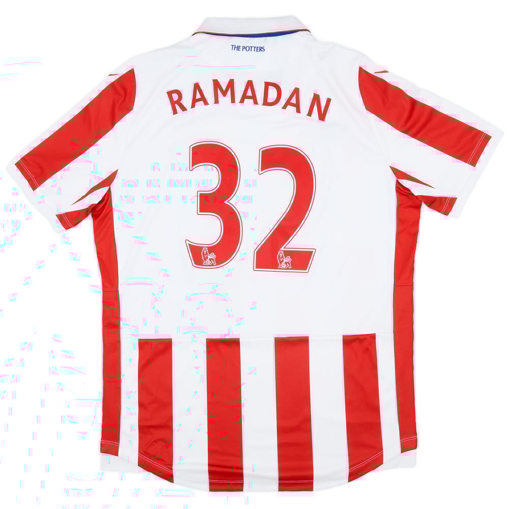 2016-17 Stoke City Home Shirt Ramadan #32 - 9/10 - (3XL)