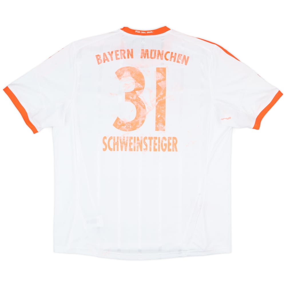 2012-13 Bayern Munich Away Shirt Schweinsteiger #31 - 4/10 - (XXL)