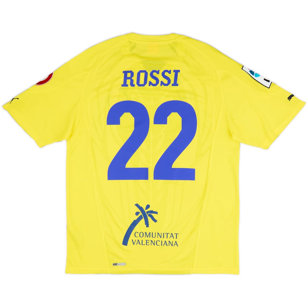 2010-11 Villarreal Home Shirt Rossi #22