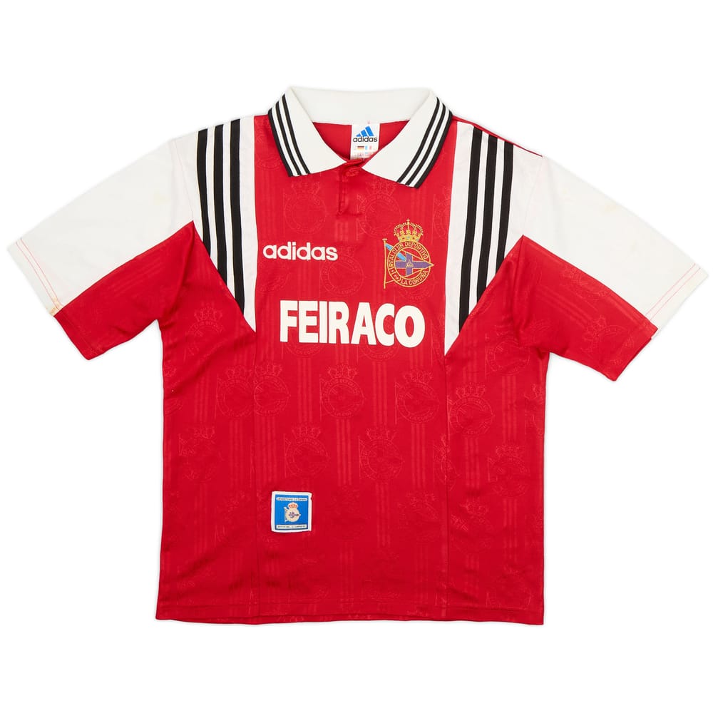 1997-98 Deportivo Away Shirt - 7/10 - (L.Boys)