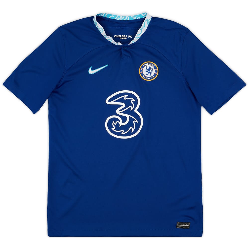 2022-23 Chelsea Home Shirt - 9/10 - (XL.Boys)