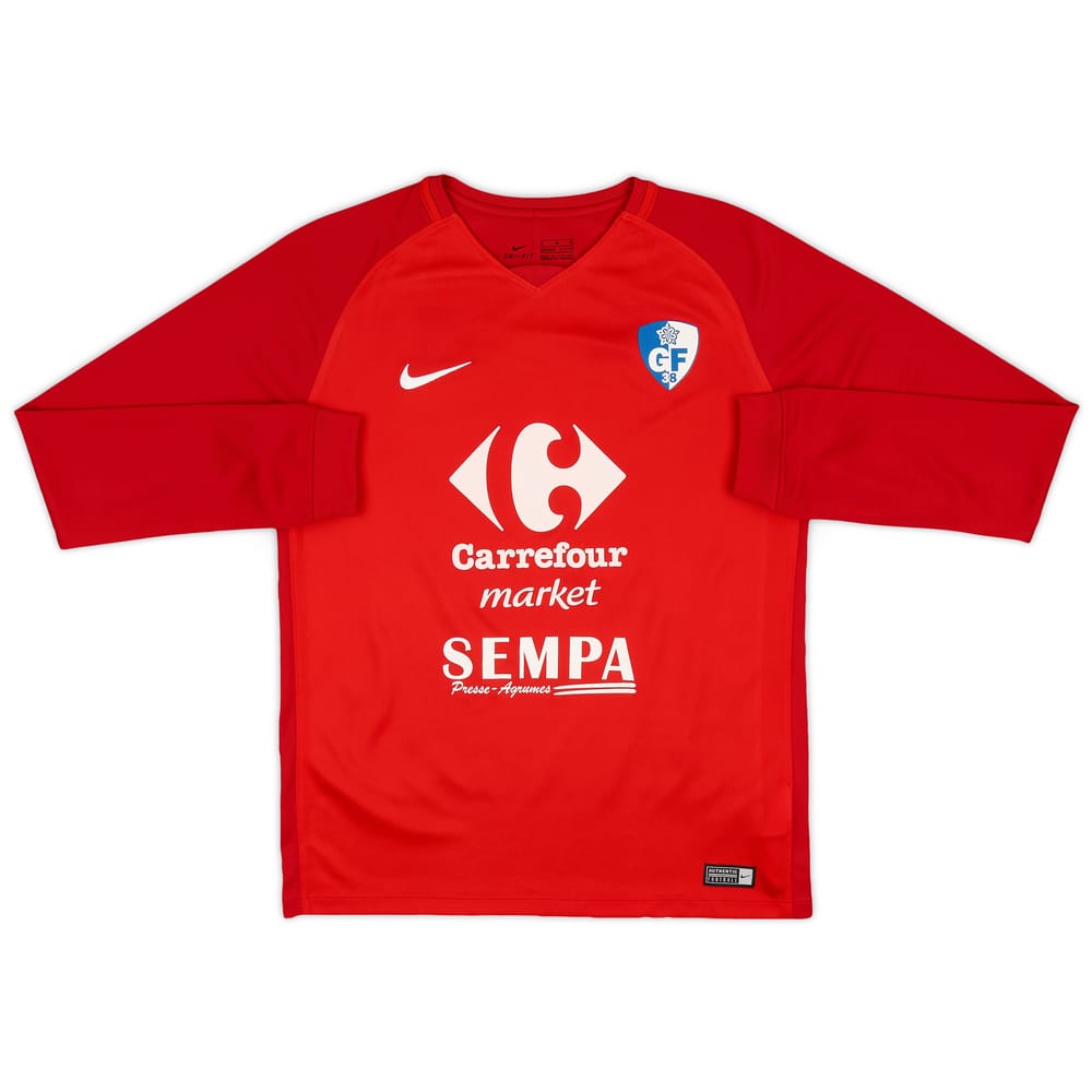 2021-22 Grenoble Away L/S Shirt #4 - As New - (XL.Kids)