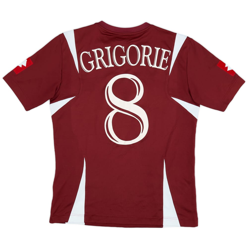 2007-08 Rapid București Home Shirt Grigorie #8 - 5/10 - (L)
