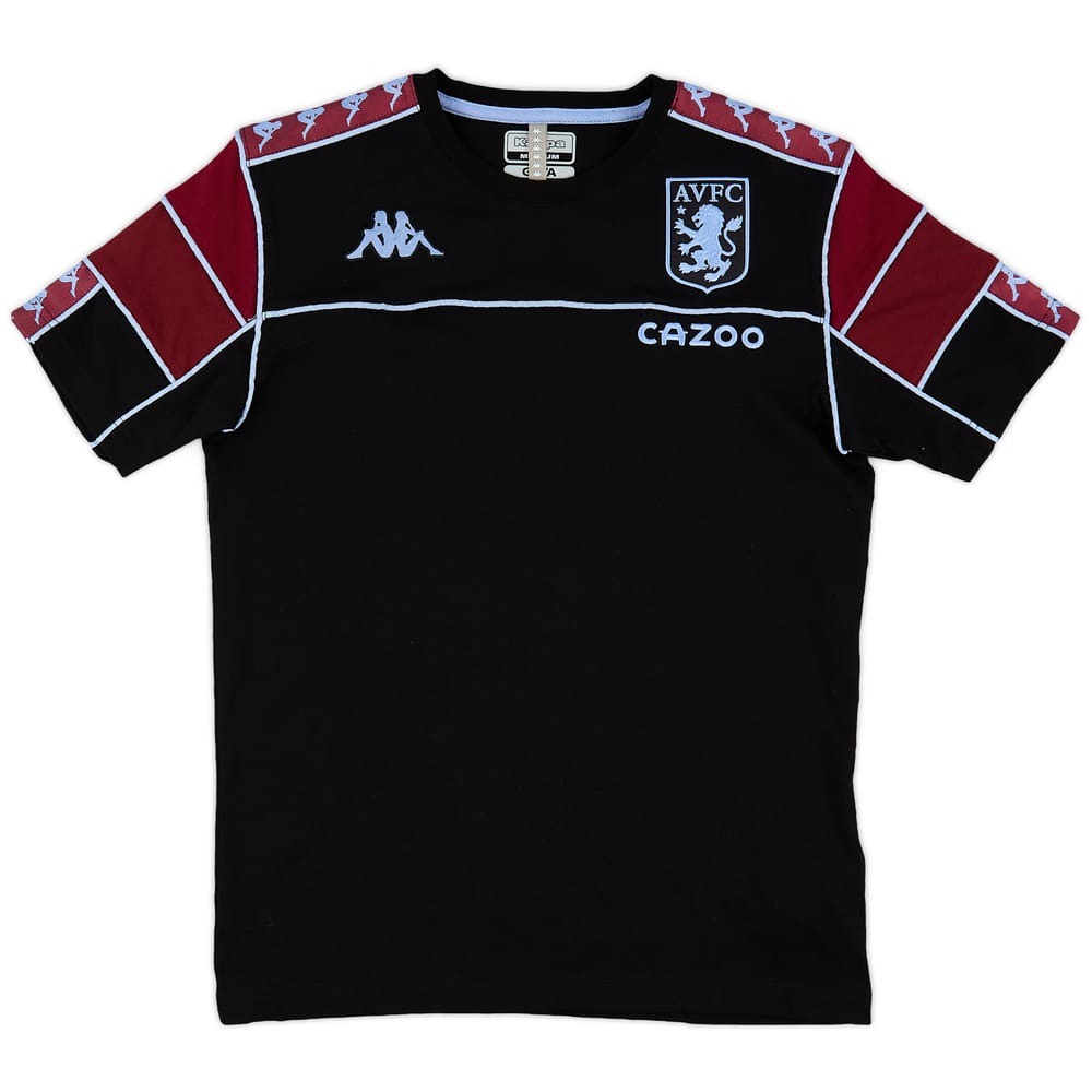 2021-22 Aston Villa Kappa Cotton Tee - 10/10 - (M)