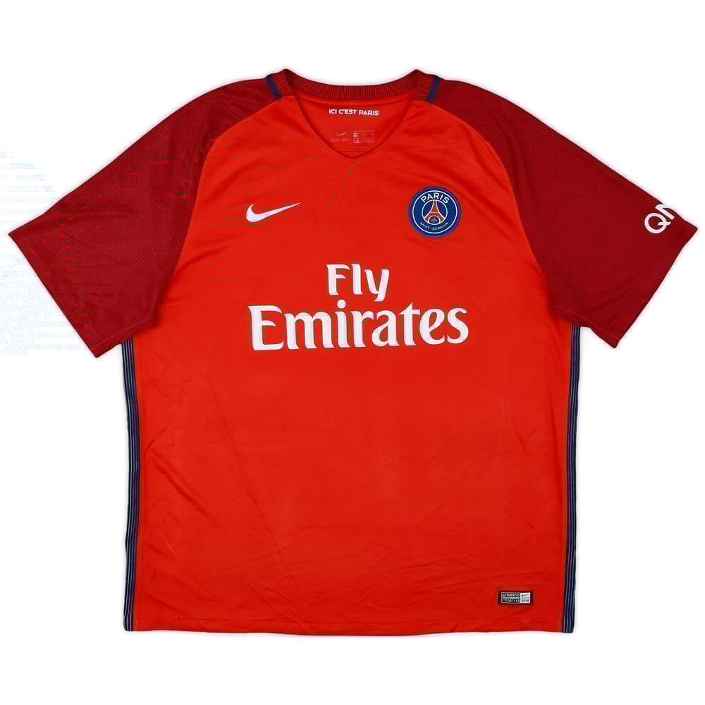 2016-17 Paris Saint-Germain Away Shirt - 7/10 - (XXL)