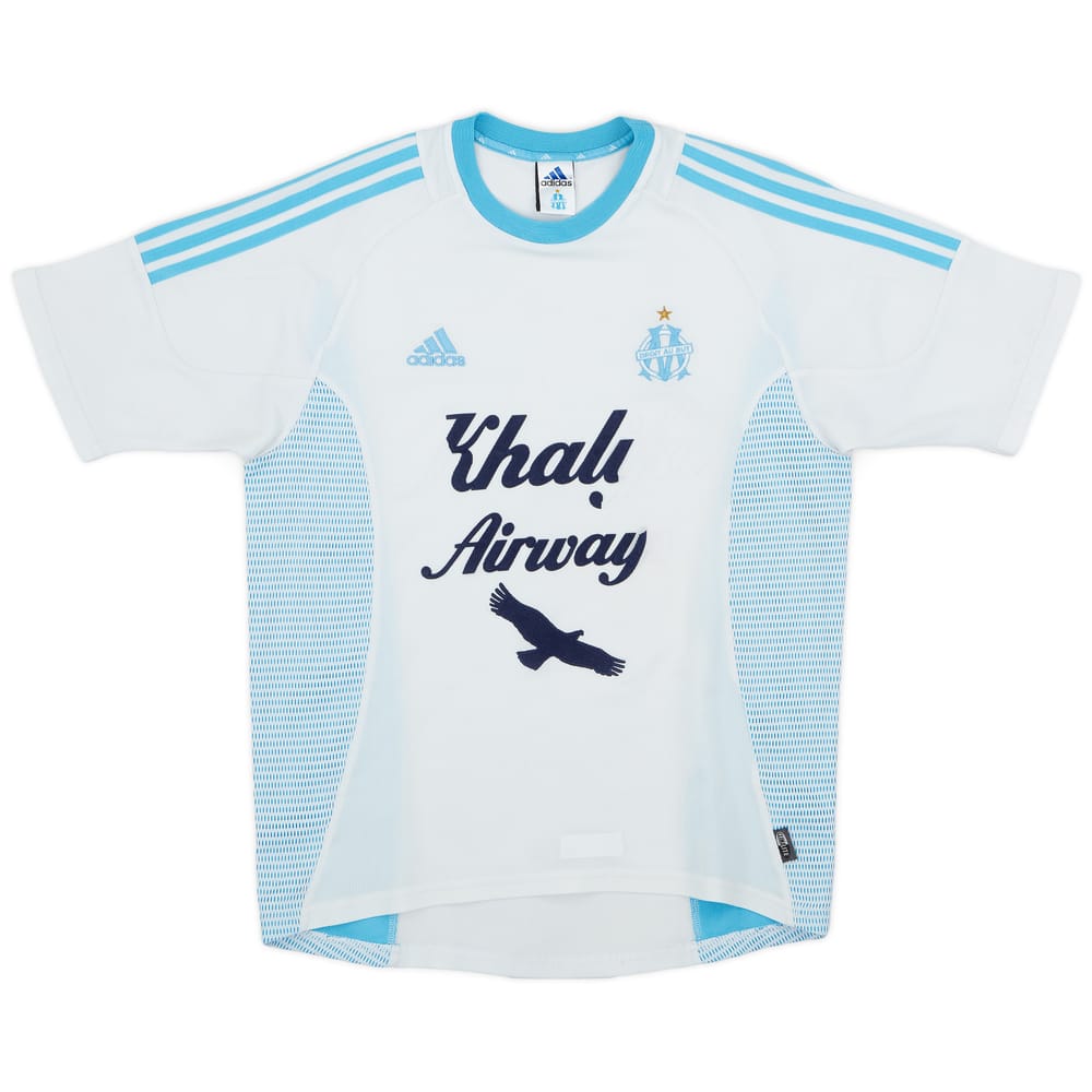 2002-03 Olympique Marseille Home Shirt - 4/10 - (M)