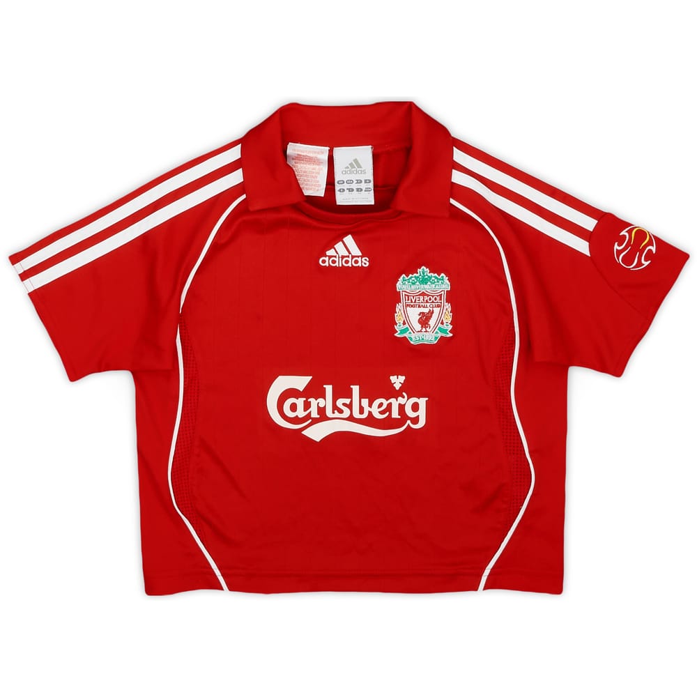 2006-08 Liverpool Home Shirt - 9/10 - (4-5 Years)
