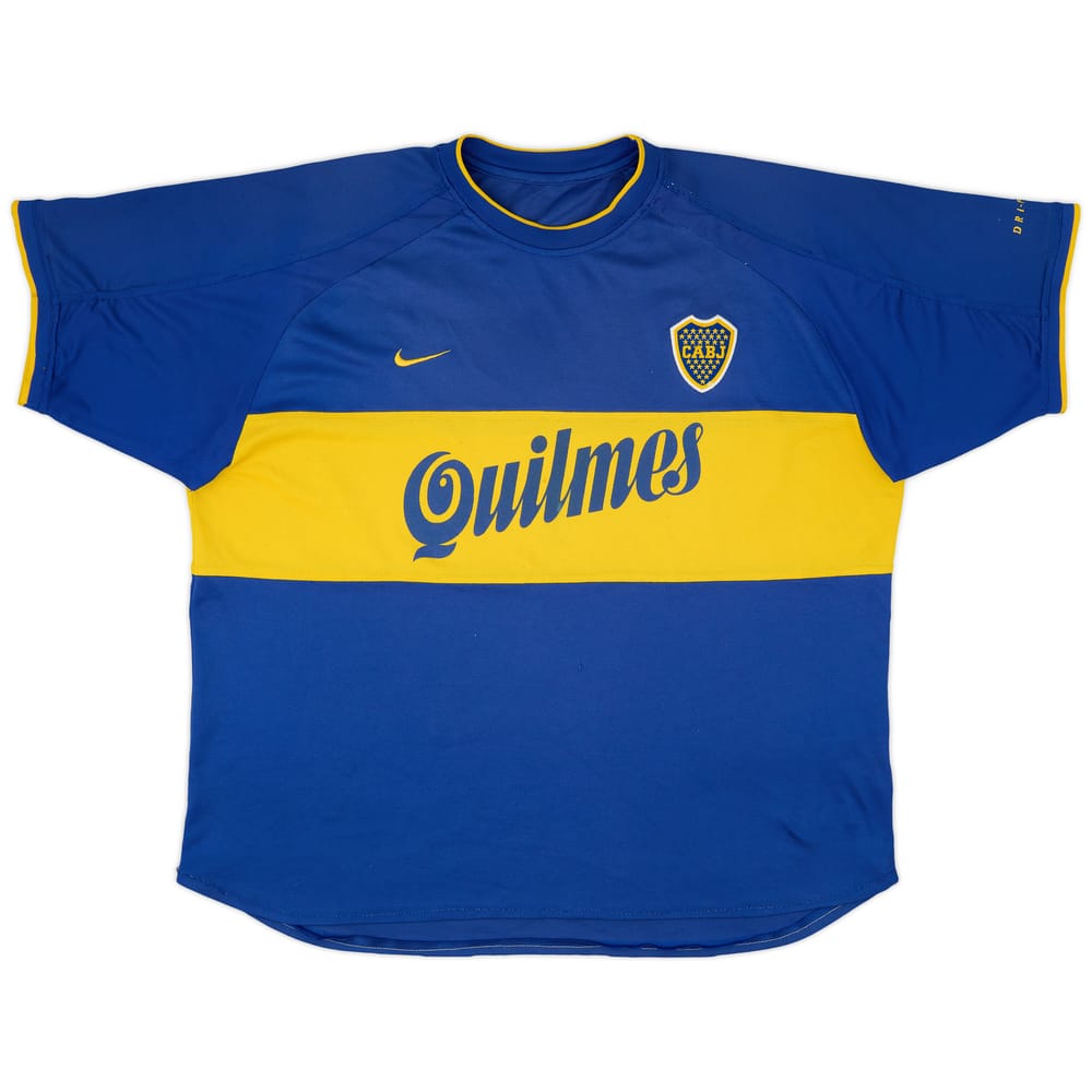 2000-01 Boca Juniors Home Shirt - 6/10 - (XXL)