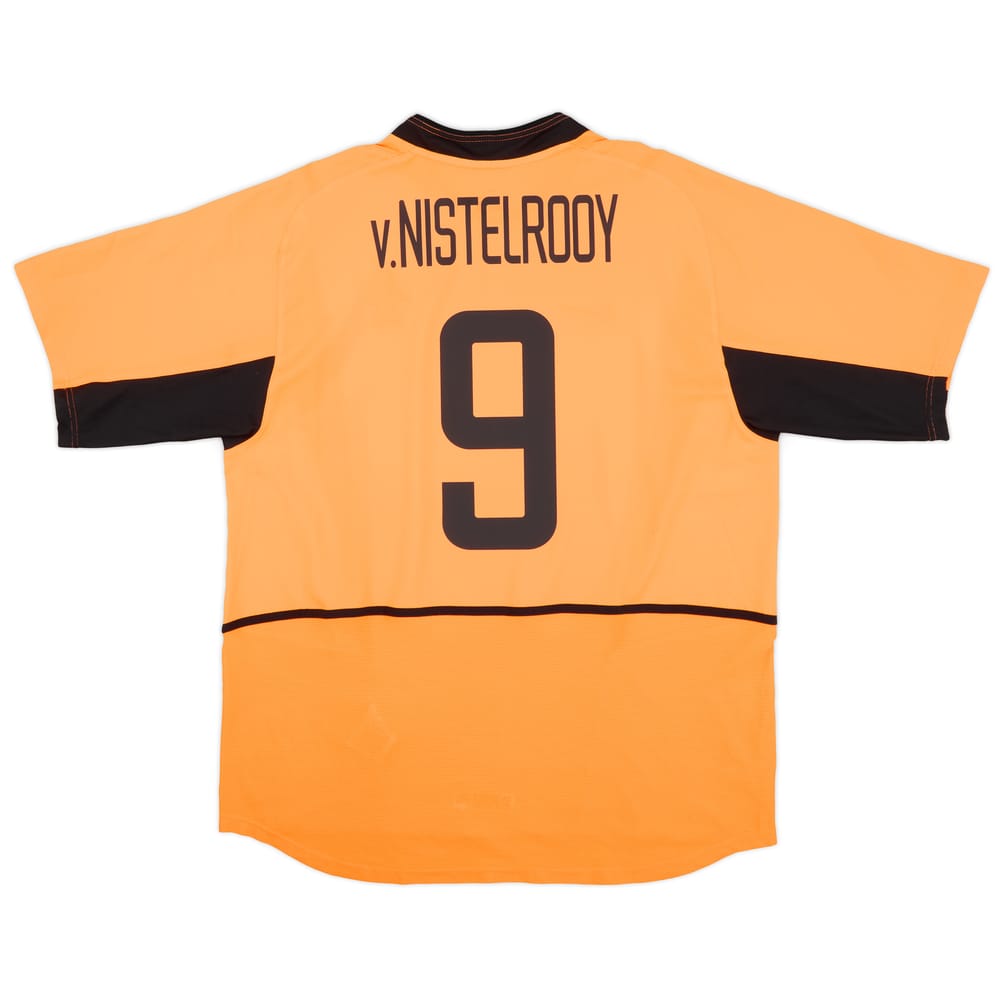 2002-04 Netherlands Home Shirt V.Nistelrooy #9 - 9/10 - (XL)