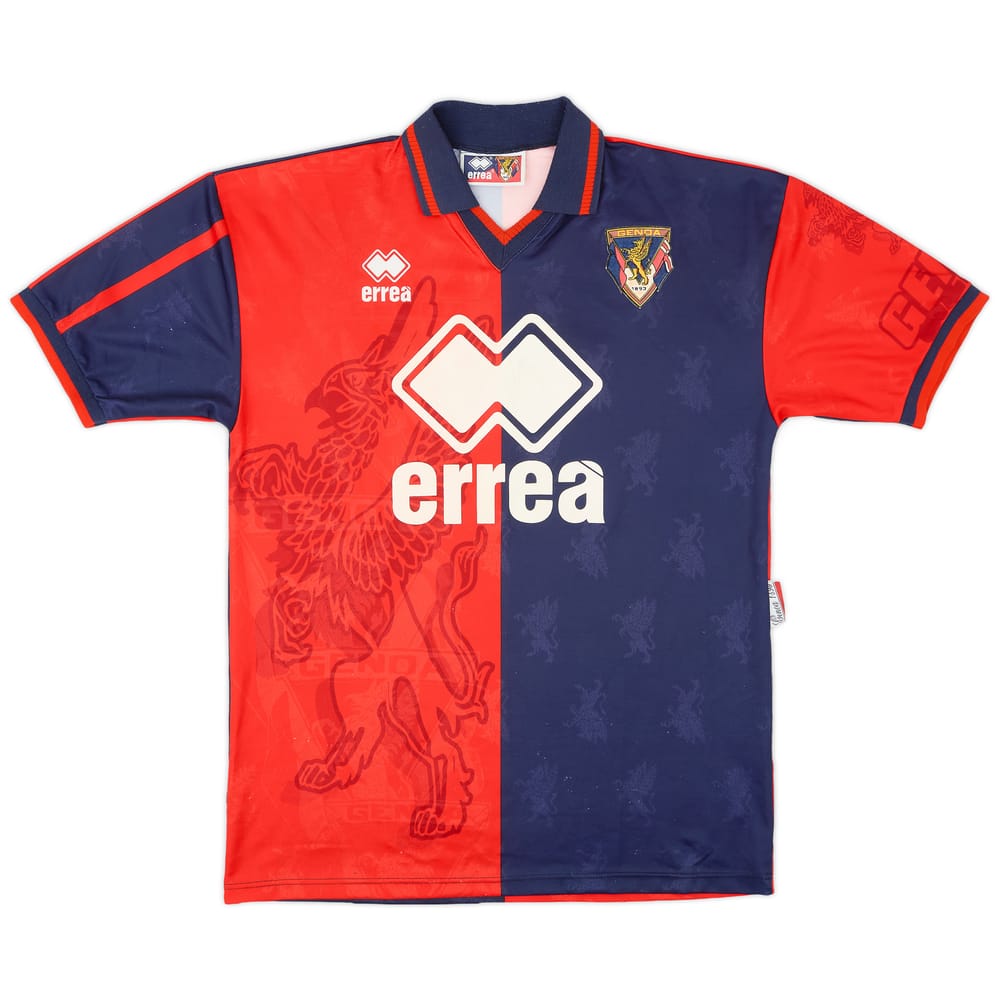 1997-98 Genoa Home Shirt #16 - 7/10 - (L)