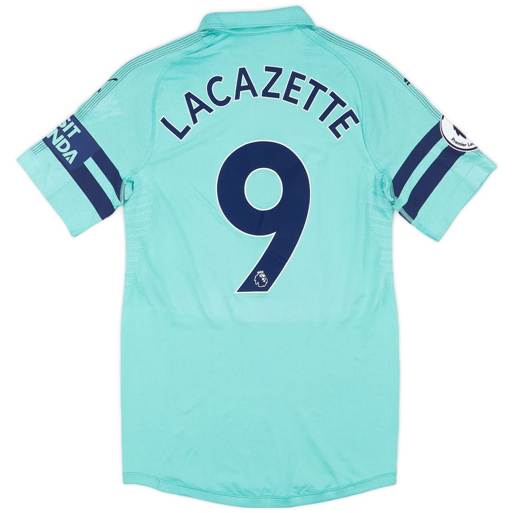 2018-19 Arsenal Match Issue Third Shirt Lacazette #9