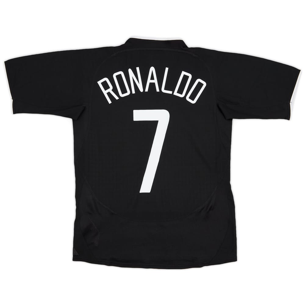 2003-05 Manchester United Away Shirt Ronaldo #7 - 6/10 - (XL.Boys)