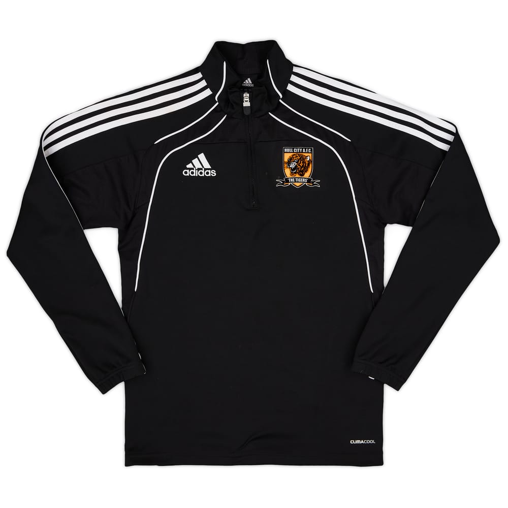 2010-11 Hull City adidas 1/4 Zip Drill Top - 7/10 - (XS)
