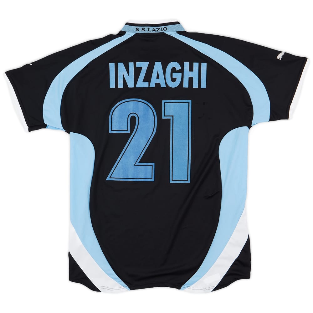 2000-01 Lazio Away Shirt Inzaghi #21 - 5/10 - (XL)