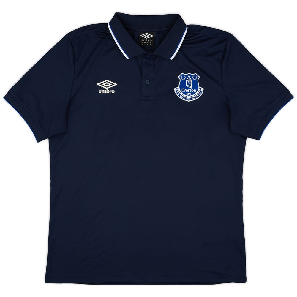 2018-19 Everton Umbro Polo Shirt - 9/10 - (L)