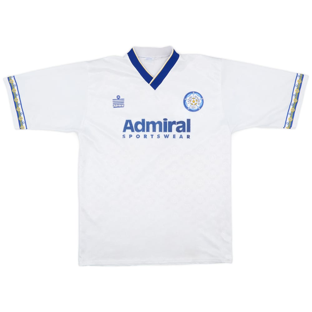 1992-93 Leeds United Home Shirt - 8/10 - (L)