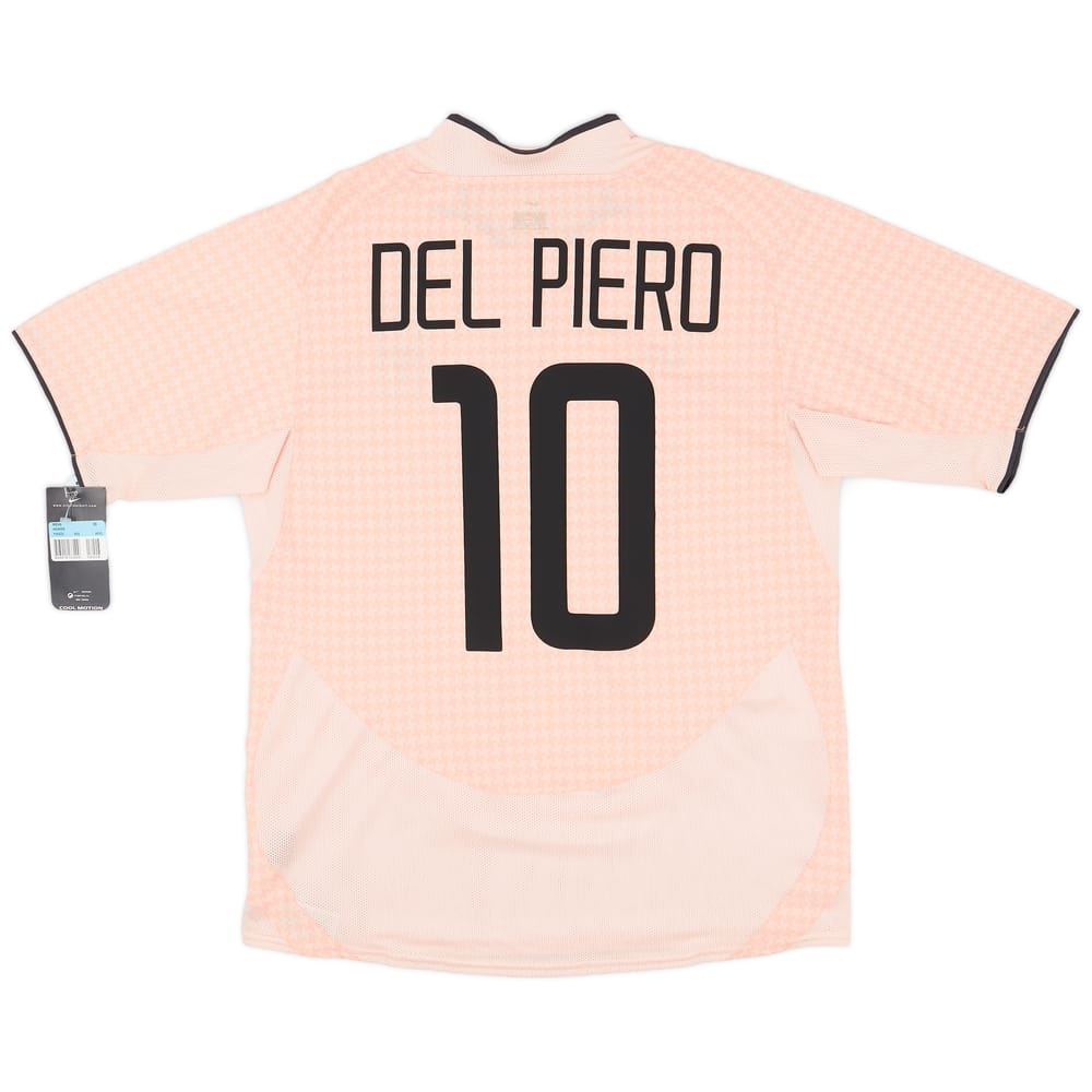2003-04 Juventus Away Shirt Del Piero #10 (M)