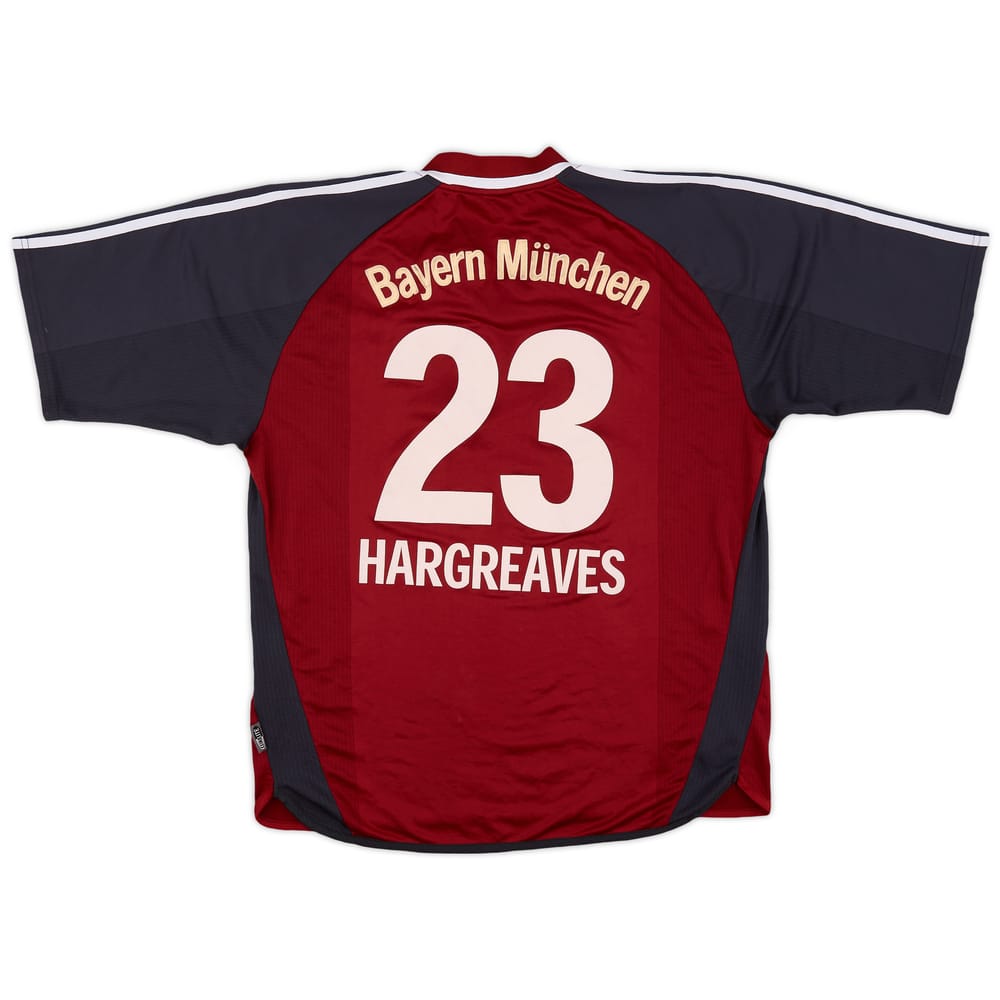 2001-02 Bayern Munich Home Shirt Hargreaves #23 - 5/10 - (XL)