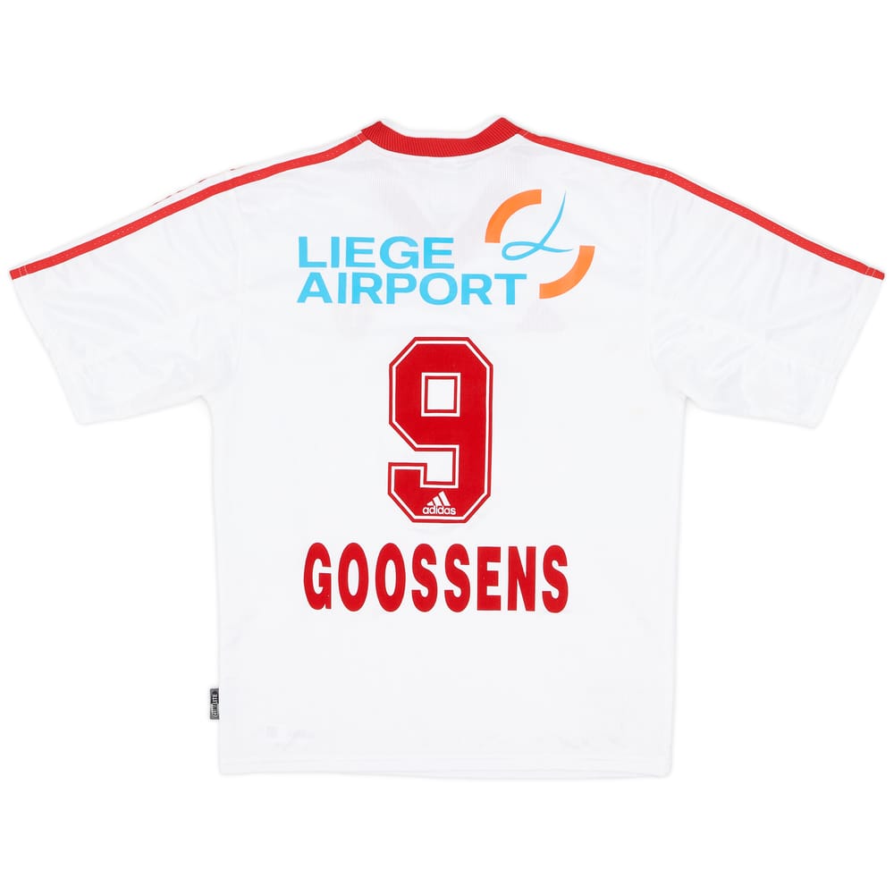 1999-00 Standard Liege Match Issue Away Shirt Goossens #9