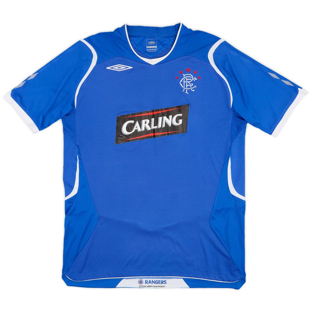 2008-09 Rangers Home Shirt - 6/10 - (L)