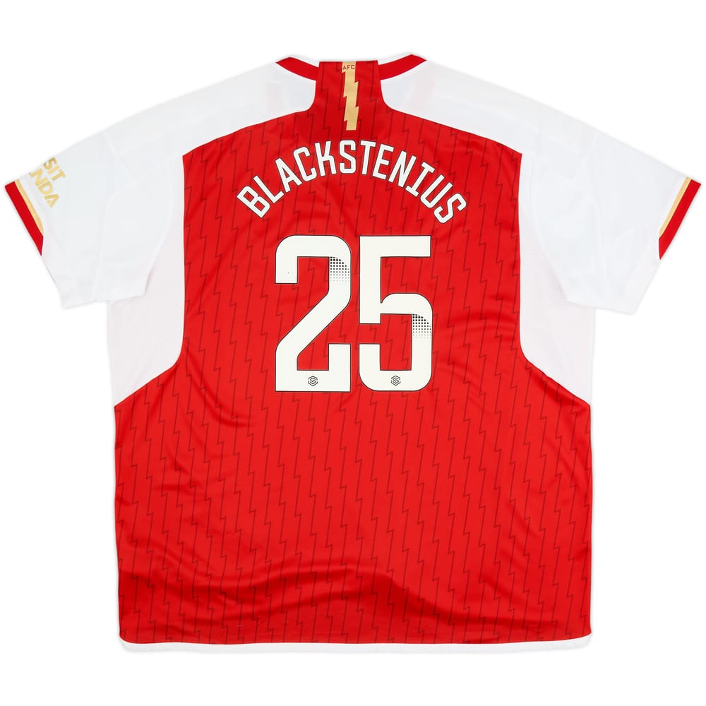 2023-24 Arsenal Home Shirt Blackstenius #25 (Unisex 3XL)