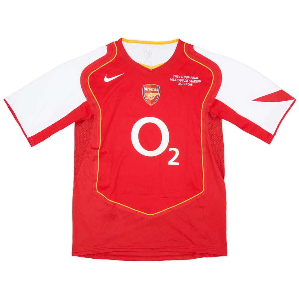 2005 Arsenal Player Issue FA Cup Final Home Shirt