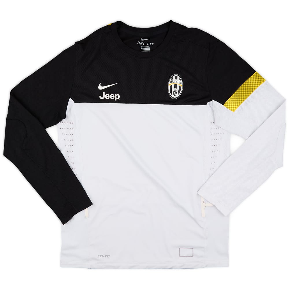 2012-13 Juventus Player Issue Nike Training L/S Shirt - 7/10 - (L)