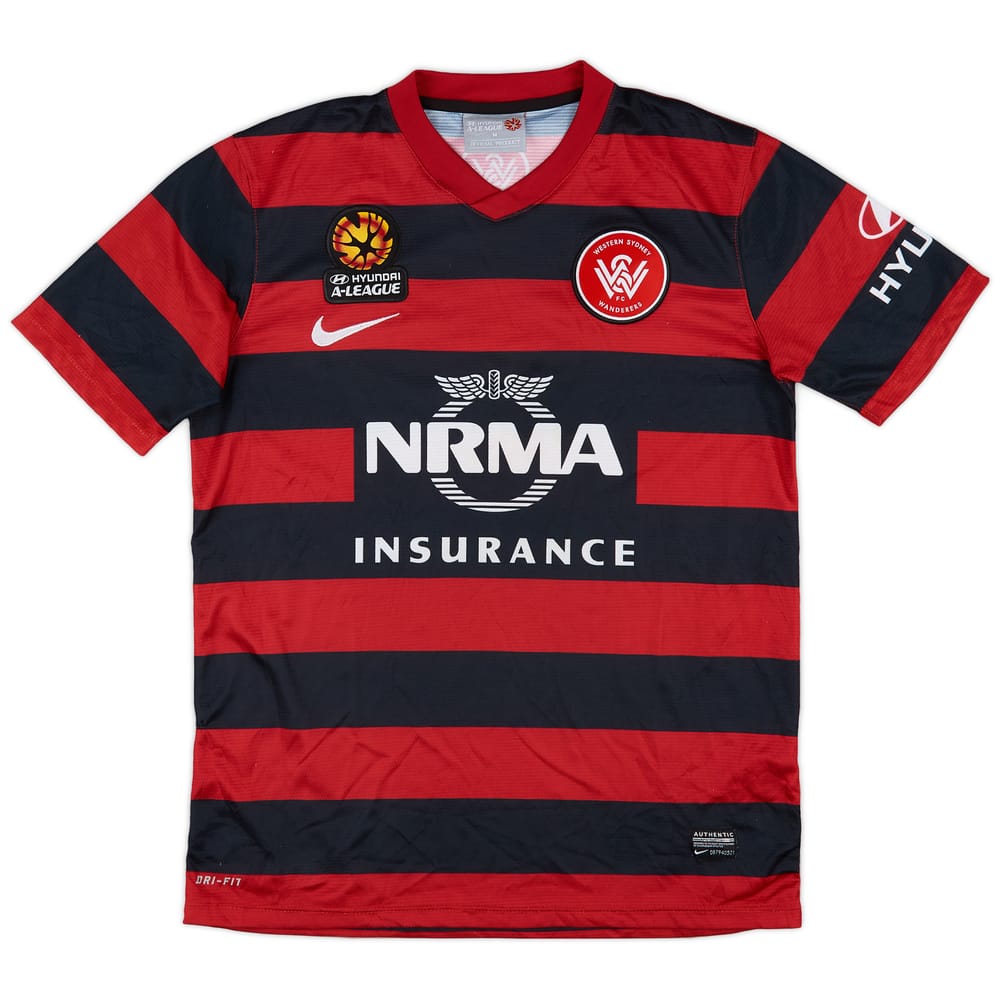 2012-14 Western Sydney Wanderers Home Shirt - 9/10 - (M)