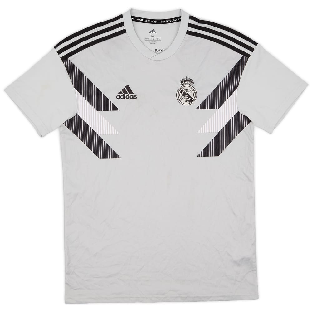 2018-19 Real Madrid adidas Training Shirt - 8/10 - (M)