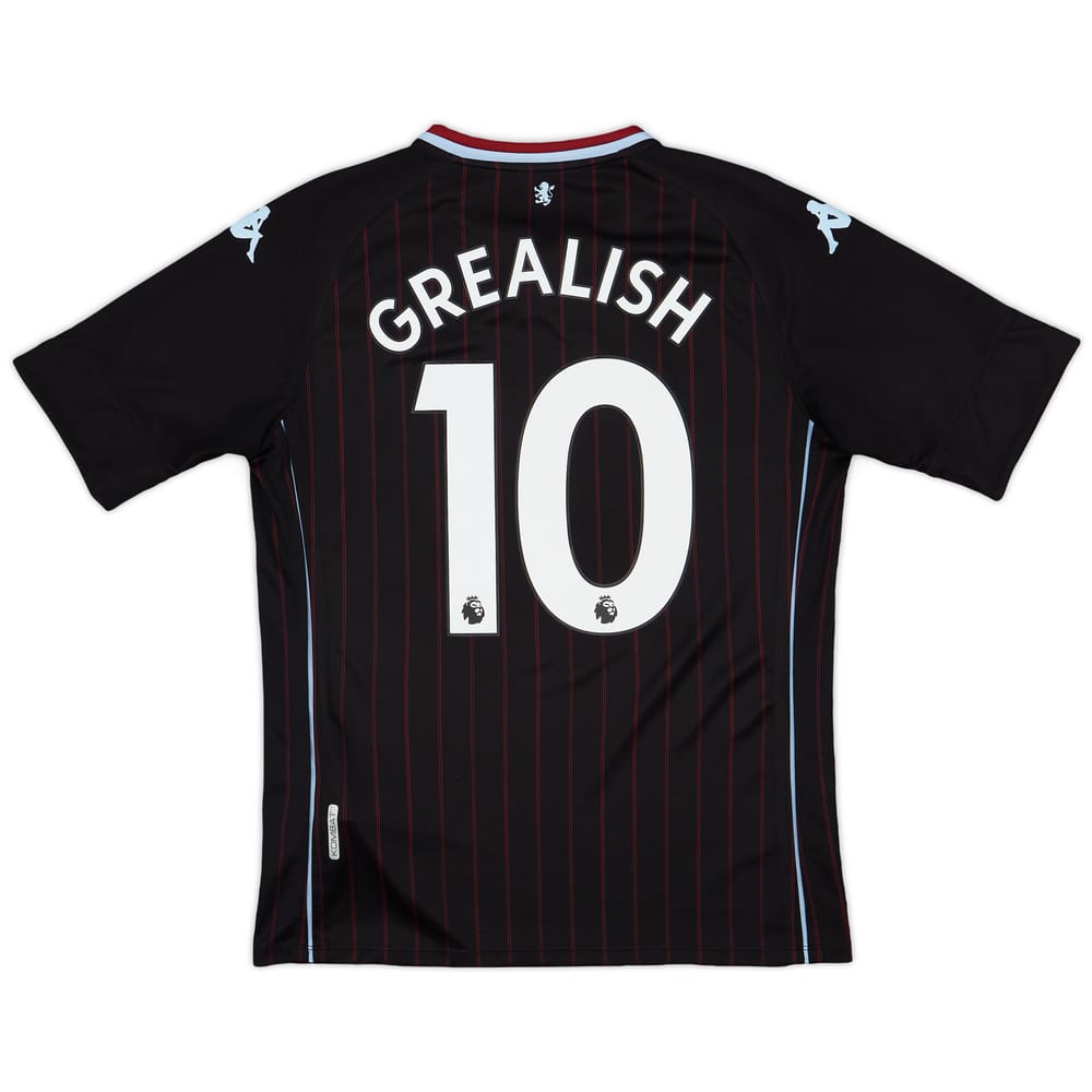 2020-21 Aston Villa Away Shirt Grealish #10 - 9/10 - (M)