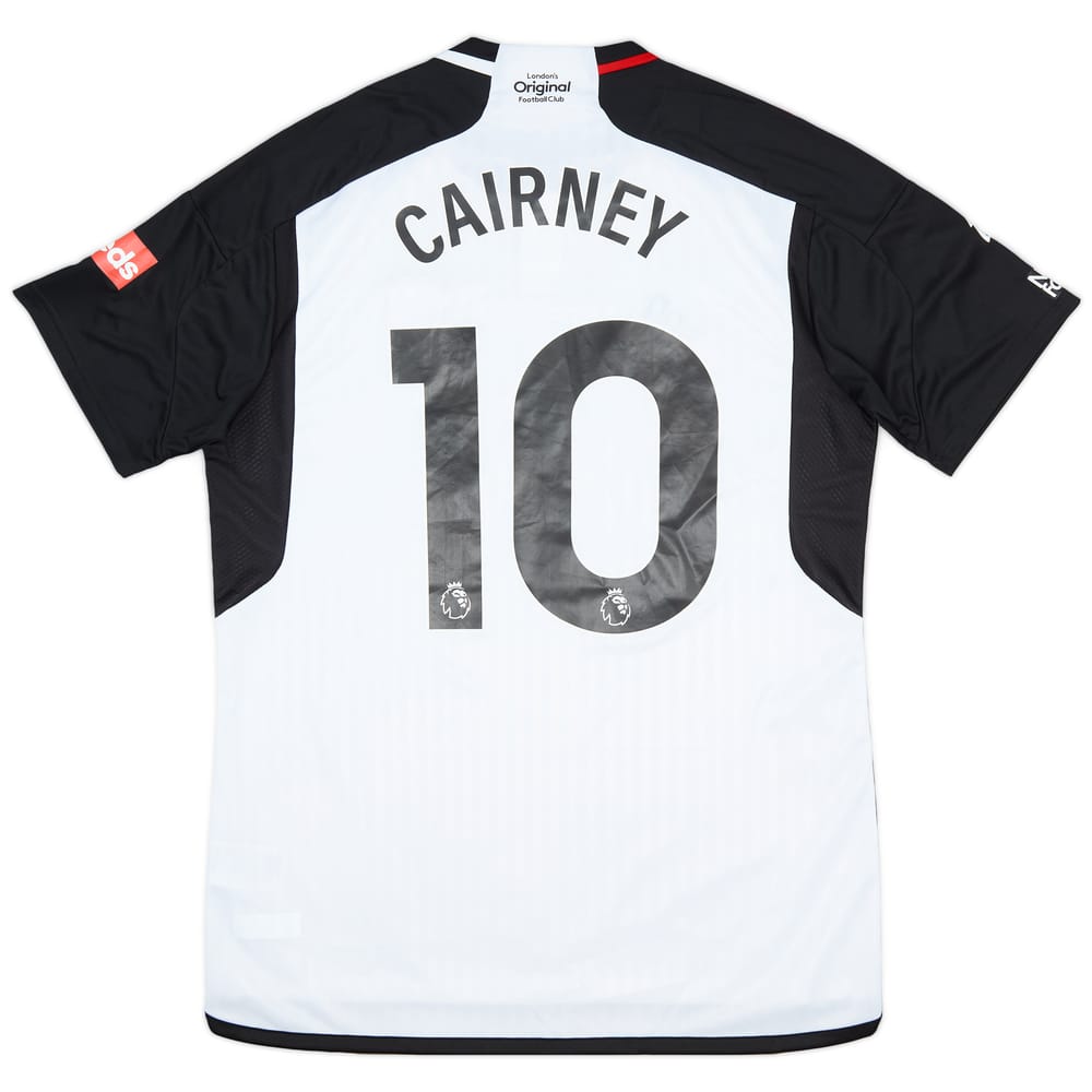 2023-24 Fulham Match Issue Home Shirt Cairney #10
